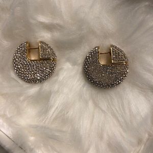 CELINE Disc Earrings
